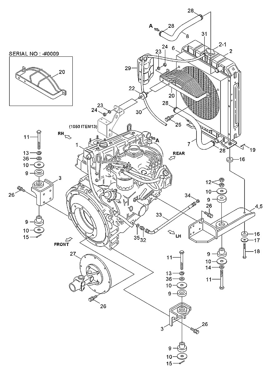 11S5-00070 Mini carregadeira Hyundai HSL810