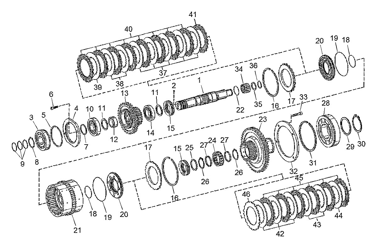 4651-353-041 Empilhadeira Hyundai HDF50-III