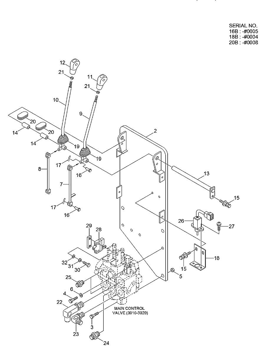 31FY-40540 Empilhadeira Hyundai 16B-7 
