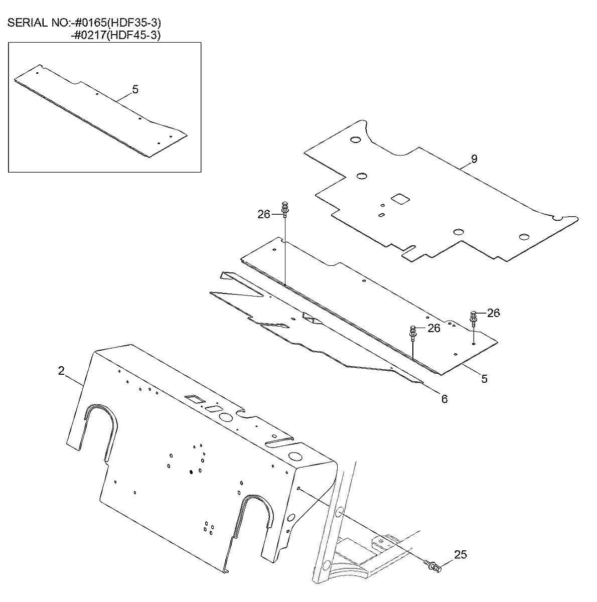 71FE-10051 Empilhadeira Hyundai HDF35-45-III