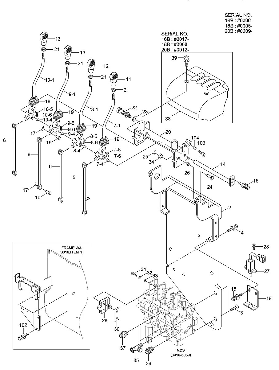 31FY-40642-1 Empilhadeira Hyundai 16B-7 