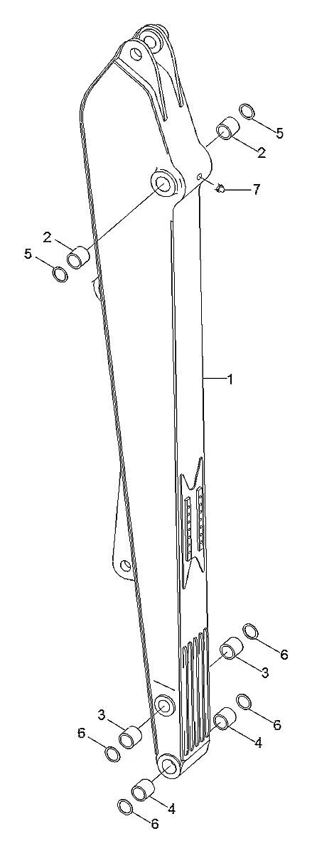 S700-065206 Escavadeira de esteiras Hyundai R290LC-7