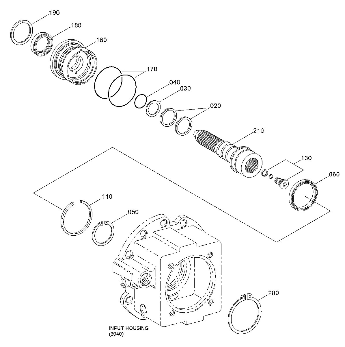 4143-302-013 Escavadeira de rodas Hyundai R130W-3
