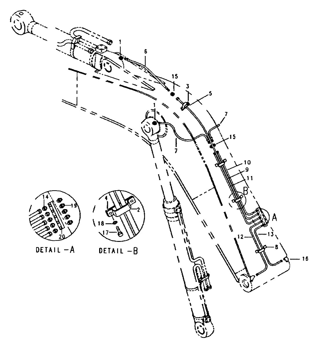 E131-0288 Escavadeira de rodas Hyundai R200W
