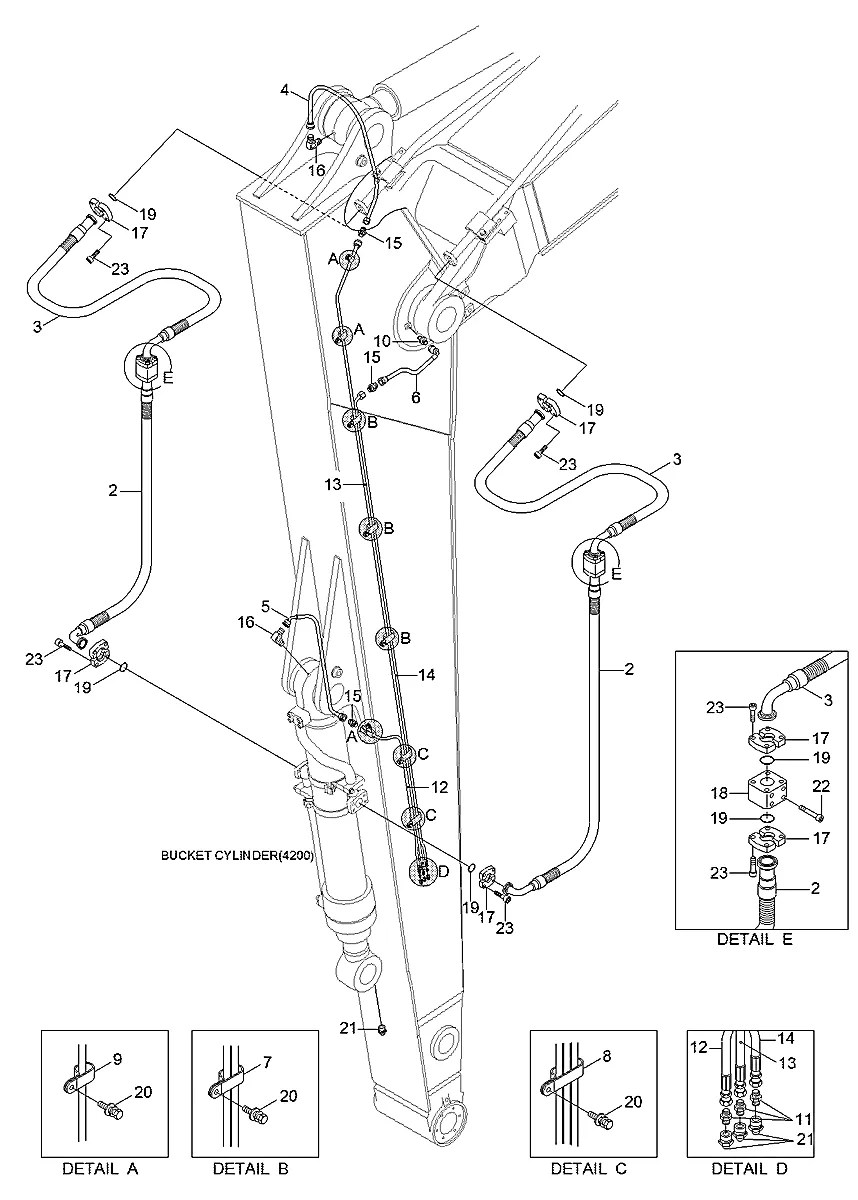 P860-042012 Escavadeira de esteiras Hyundai R480LC-9