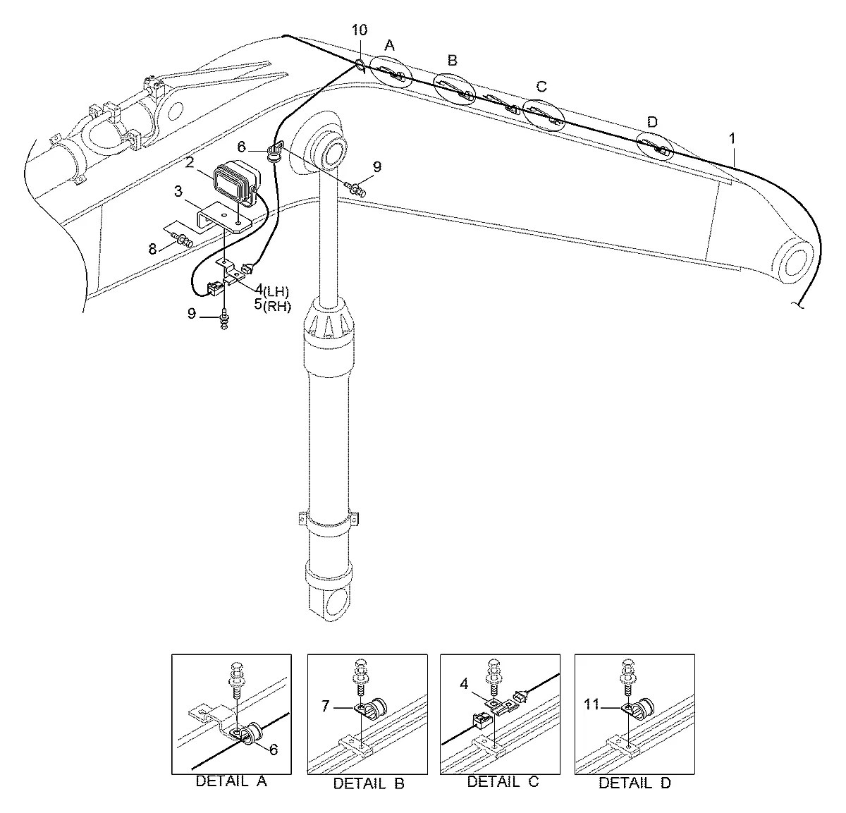 S033-102022 Escavadeira de esteiras Hyundai R290LC-7