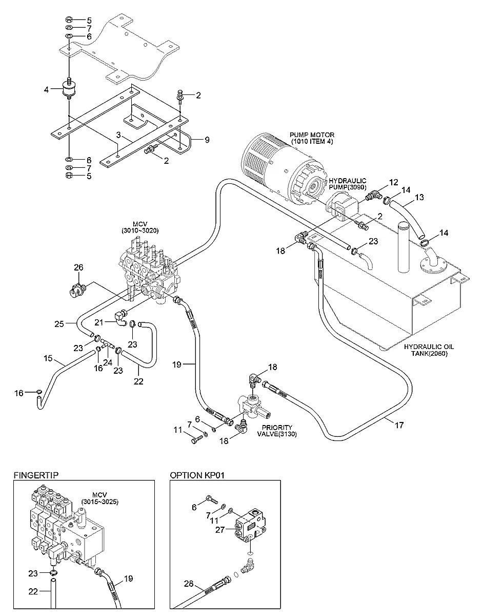 5661023000 Empilhadeira Hyundai 25BHA-7