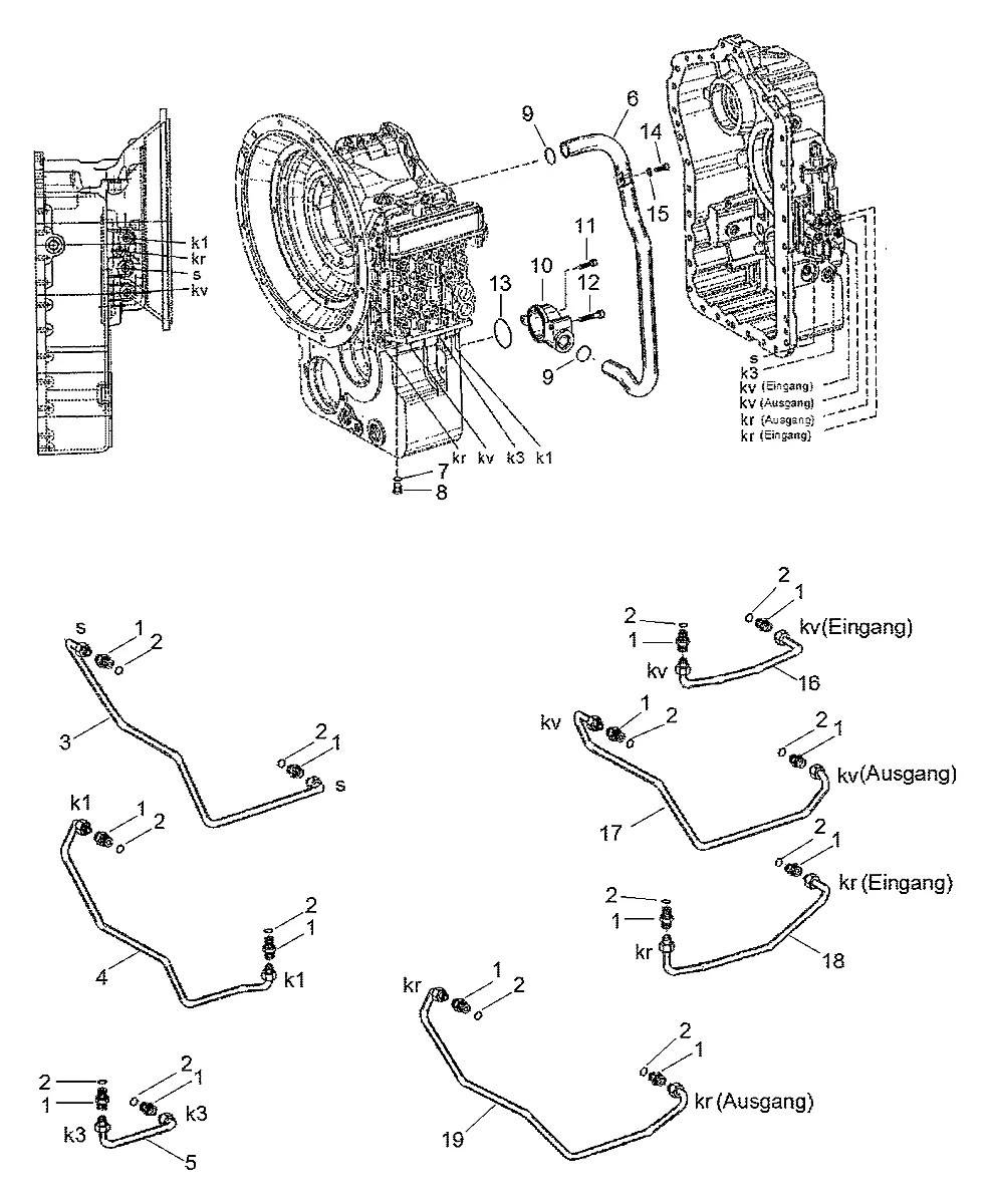 0634-306-047 Empilhadeira Hyundai HDF50-III