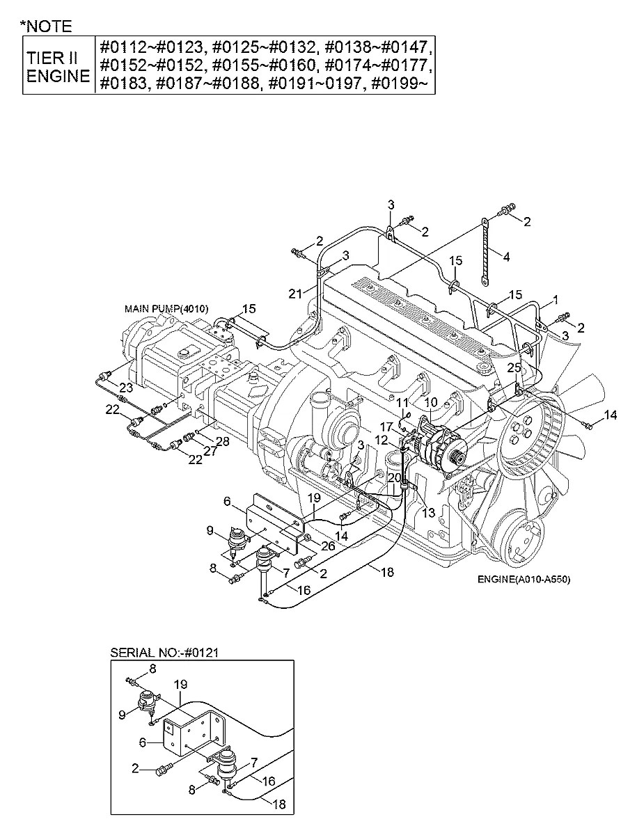 21N8-00590 Escavadeira de esteiras Hyundai R290LC-7