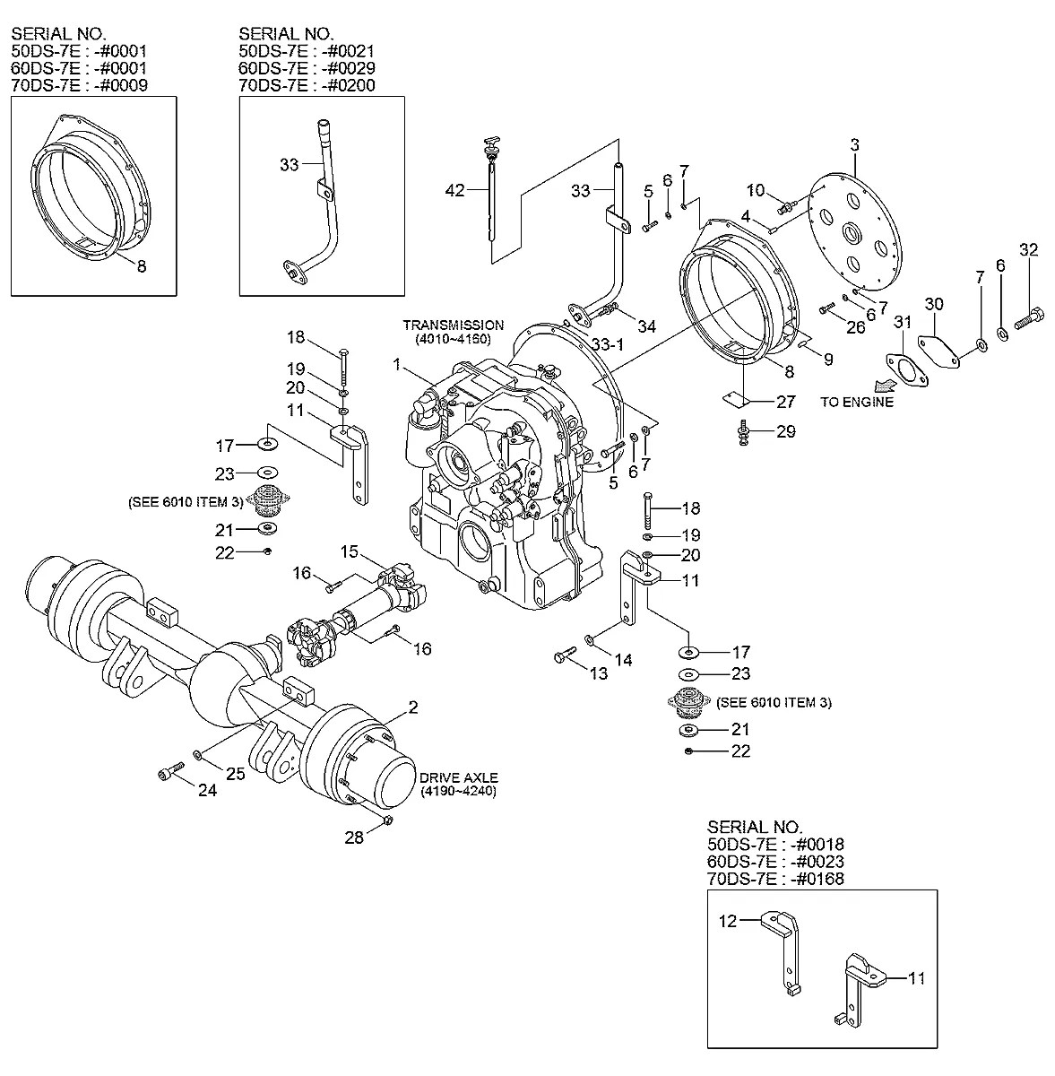 81FQ-35025 Empilhadeira Hyundai 50-60-70DS-7E