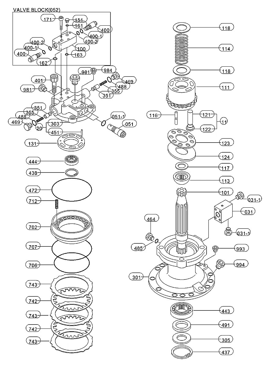 V9409216208 Escavadeira de esteiras Hyundai R160LC-3