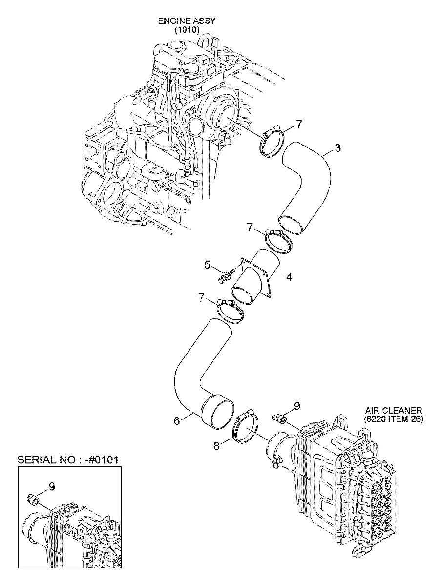 11LB-40190 Escavadeira de esteiras Hyundai R300LC-9A