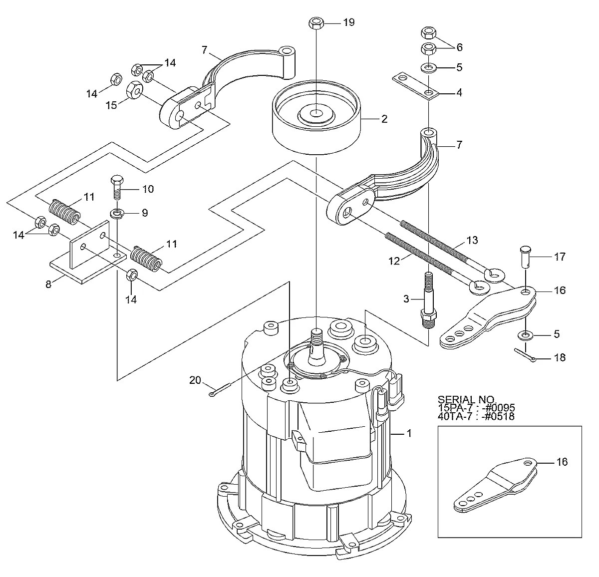 4521031000-DA Empilhadeira Hyundai 40TA-7