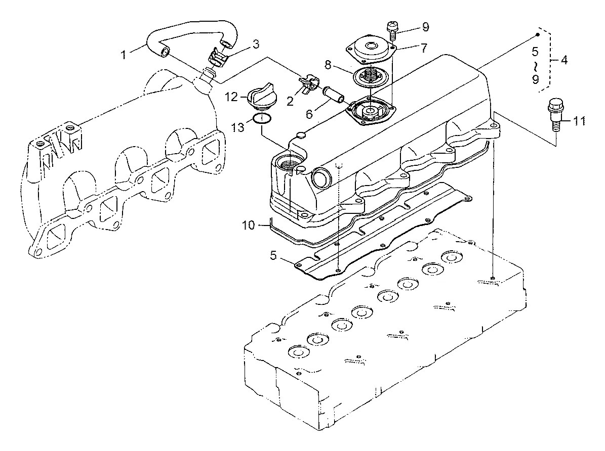 1G932-05510 Empilhadeira Hyundai HDF18-5
