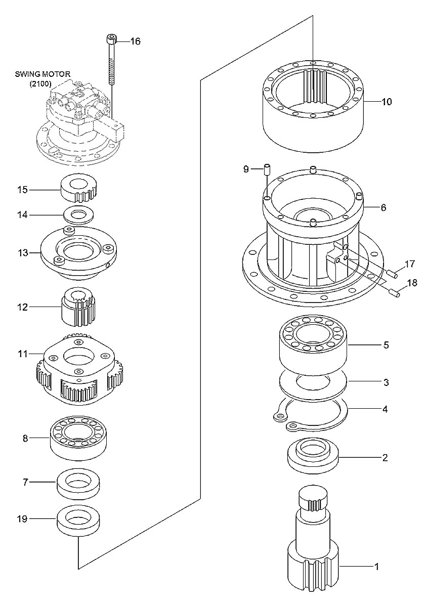 0670-128 Escavadeira de esteiras Hyundai R250LC-3