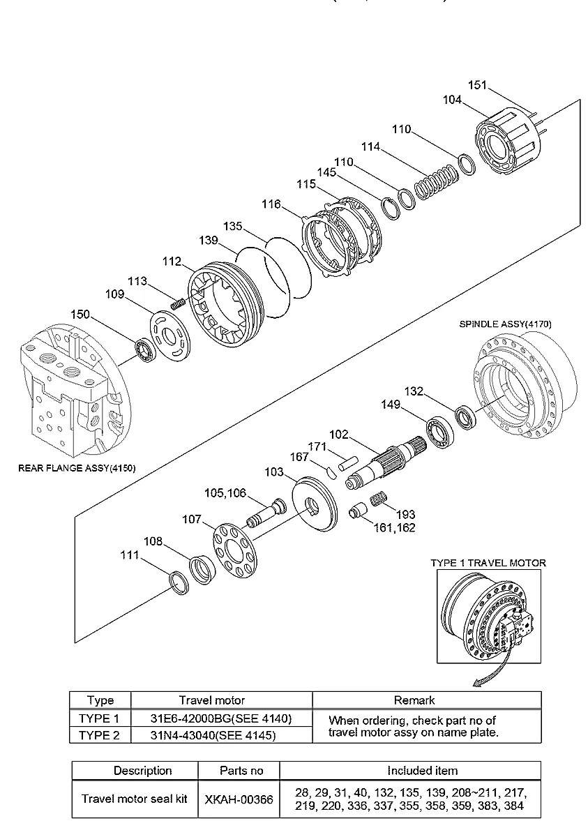 31E6-42000BG Escavadeira de esteiras Hyundai R140LC-7A