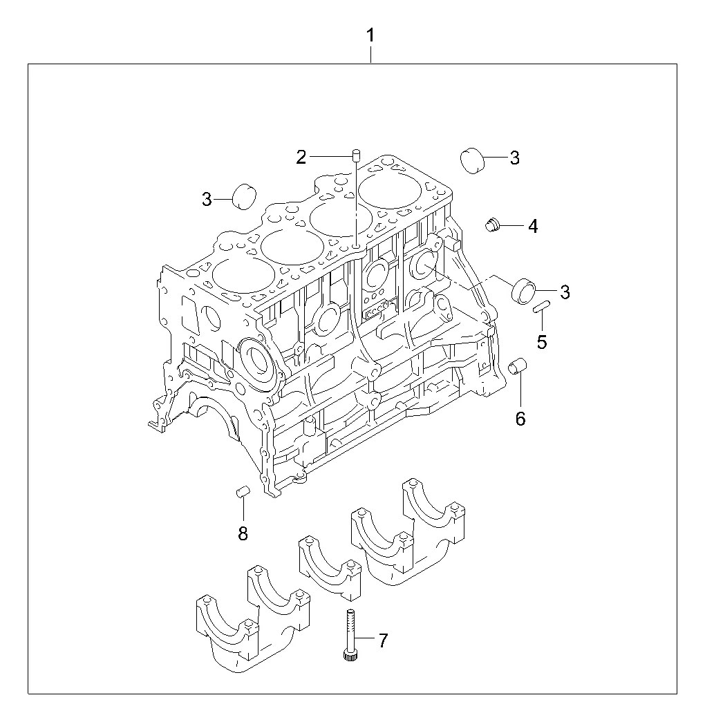 21135-23010 Empilhadeira Hyundai 30L-7
