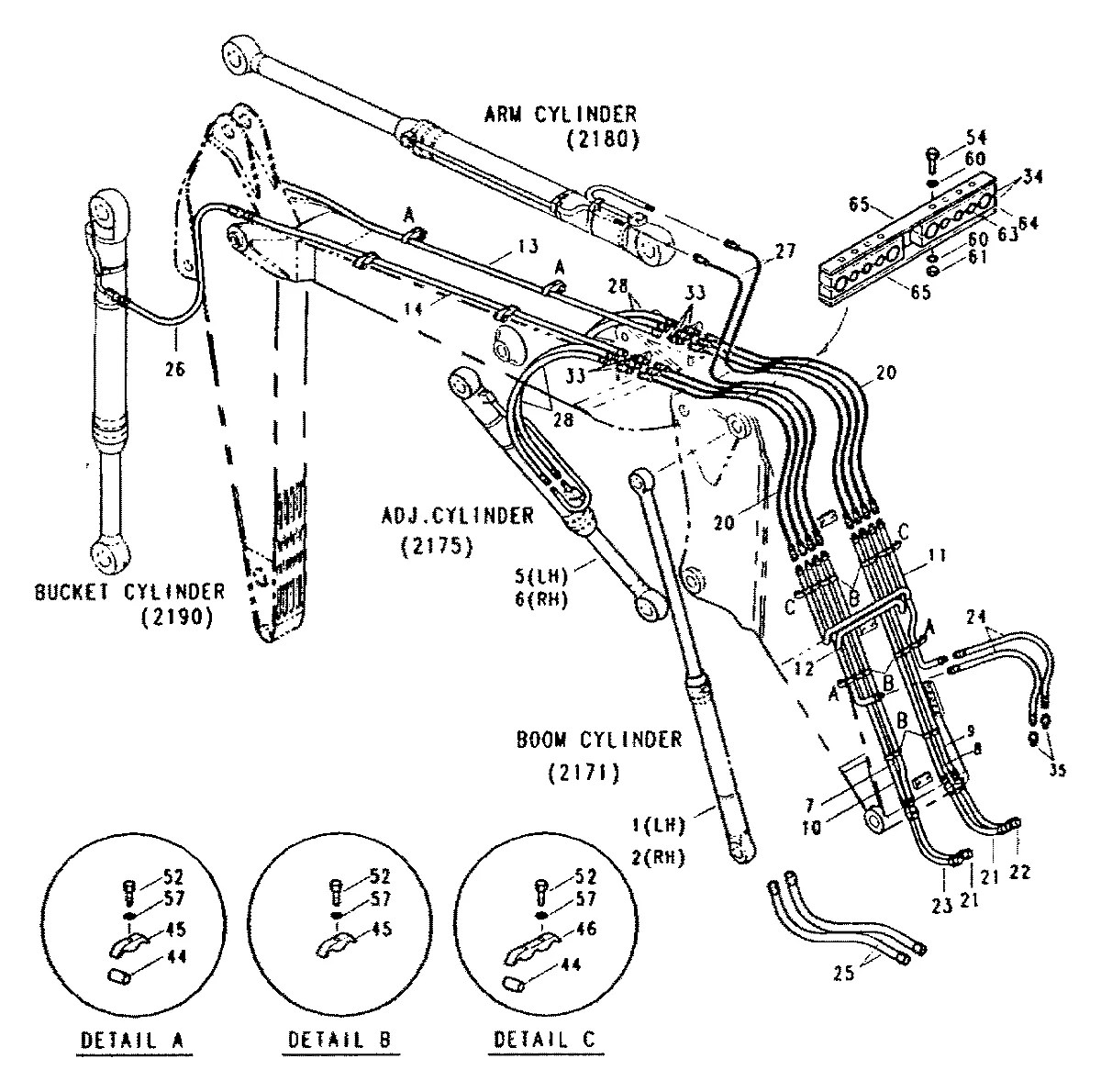 P600-086019 Escavadeira de rodas Hyundai R130W
