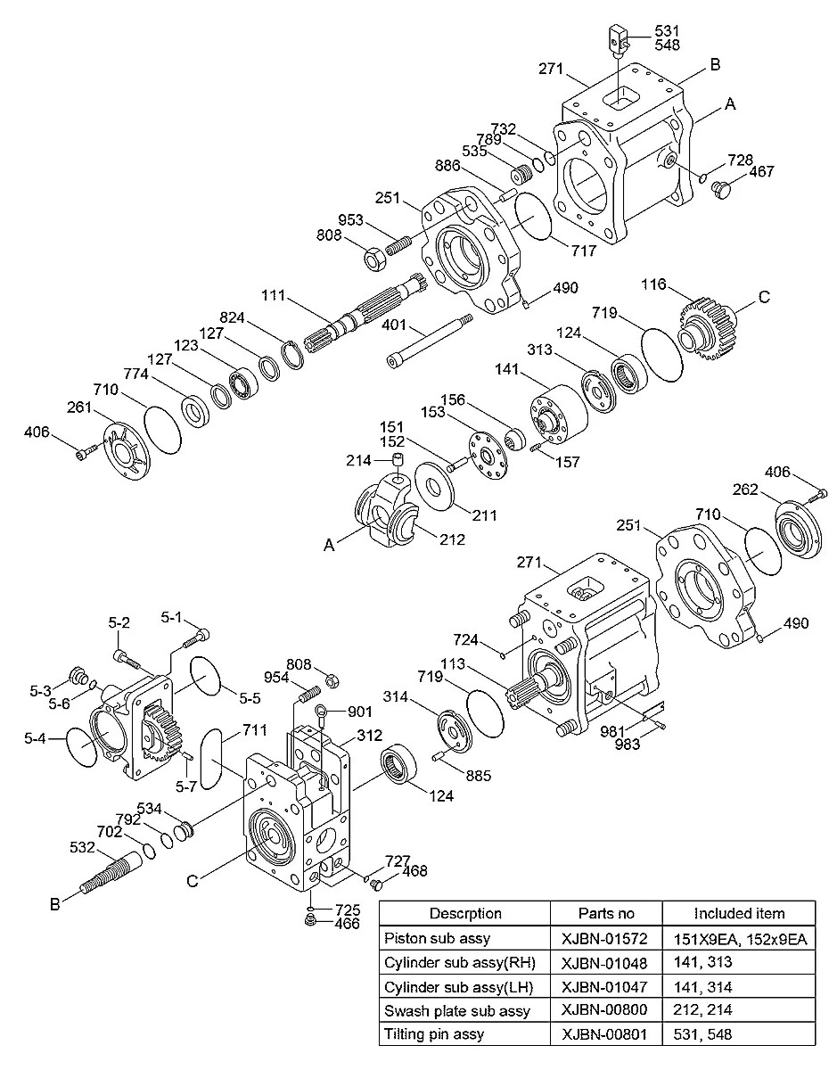 31Q4-15020 Escavadeira de rodas Hyundai R140W-9