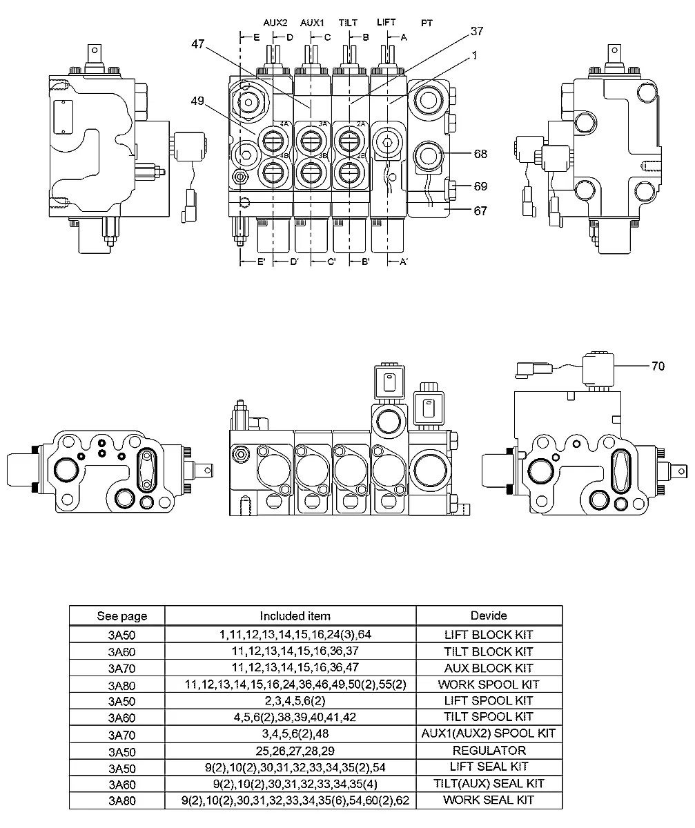 33HN-02600 Empilhadeira Hyundai 25-30-33LF-7