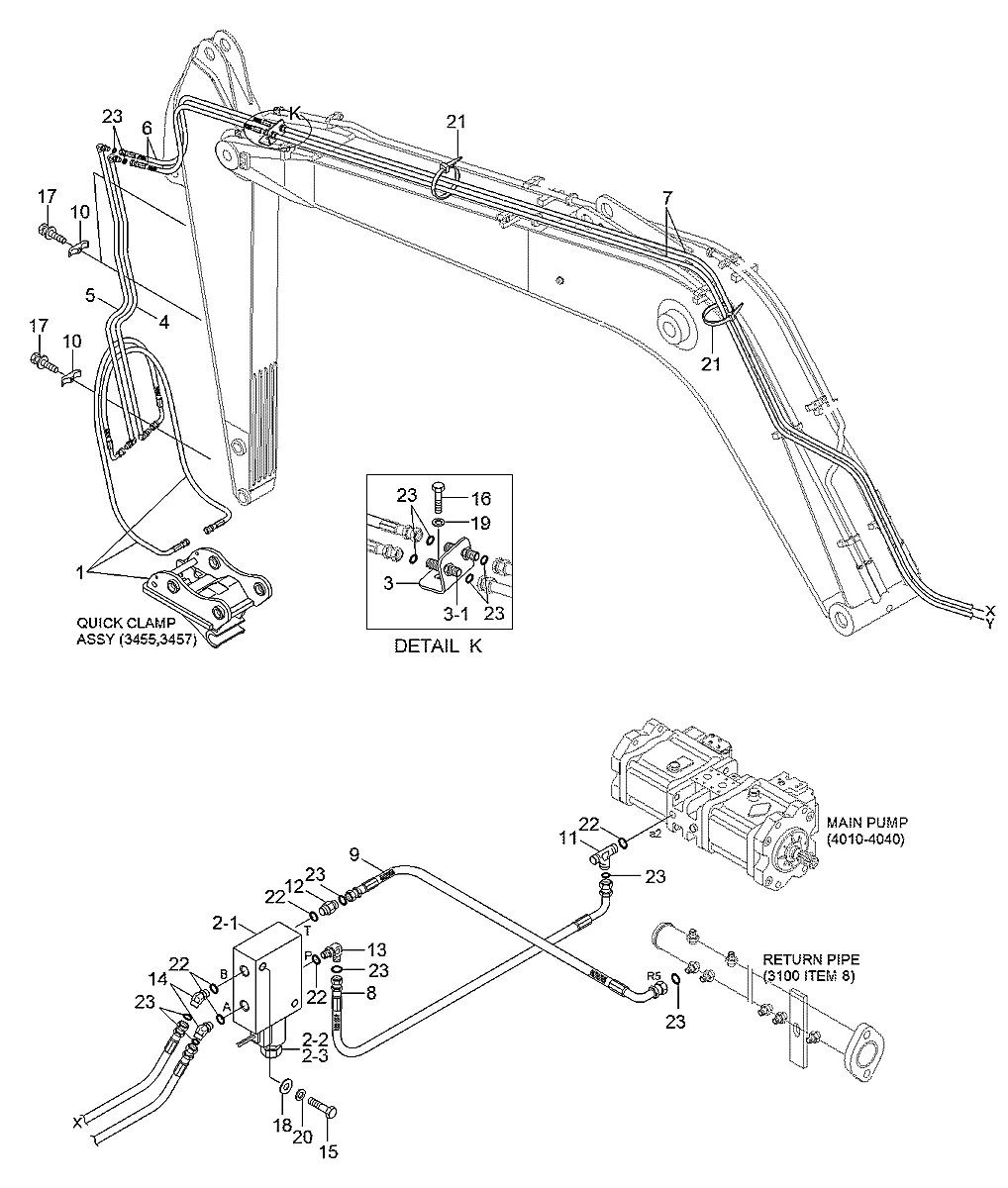 P913-047033 Escavadeira de esteiras Hyundai RC215C-7H