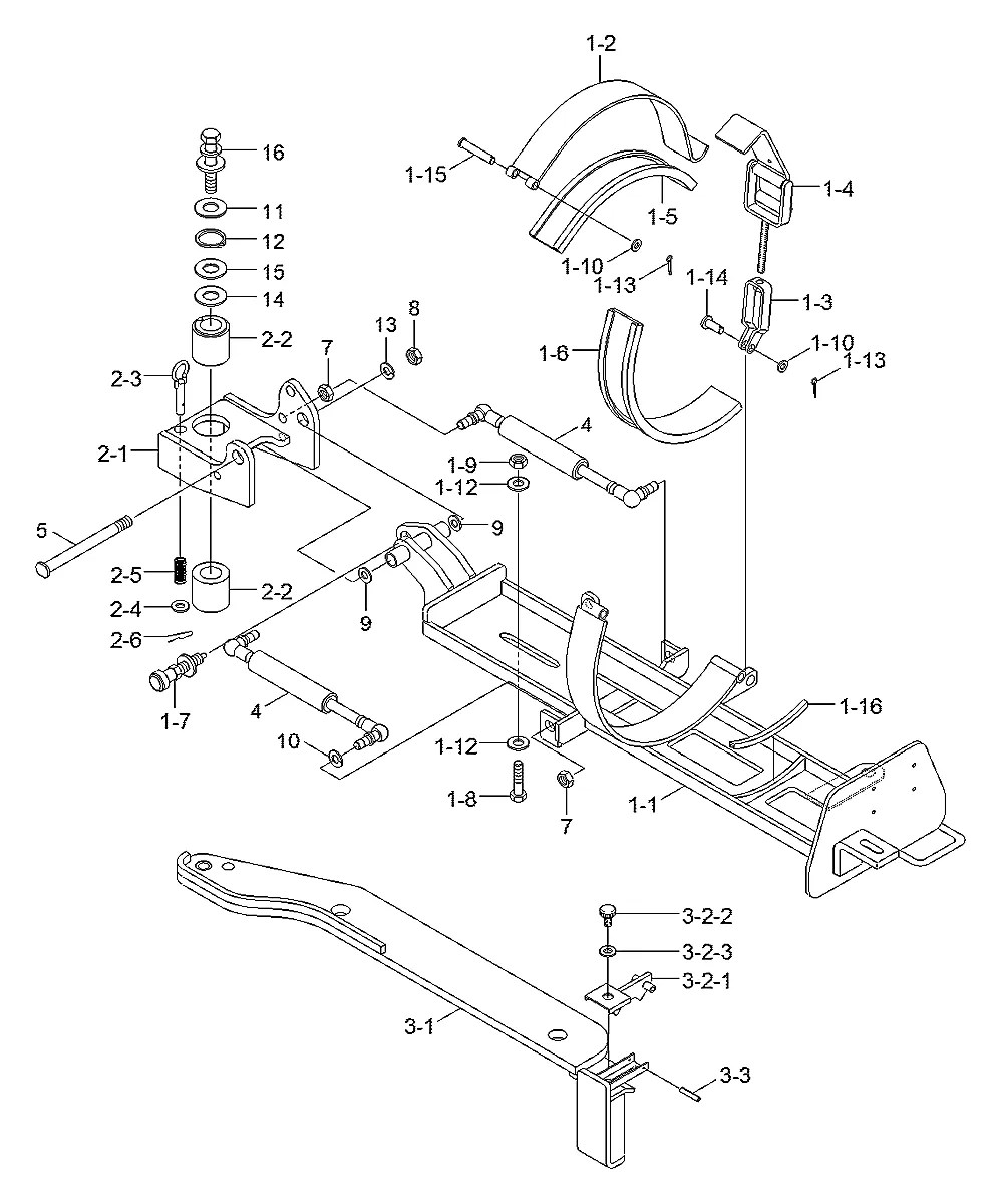 S601-026004 Empilhadeira Hyundai 25L-7A
