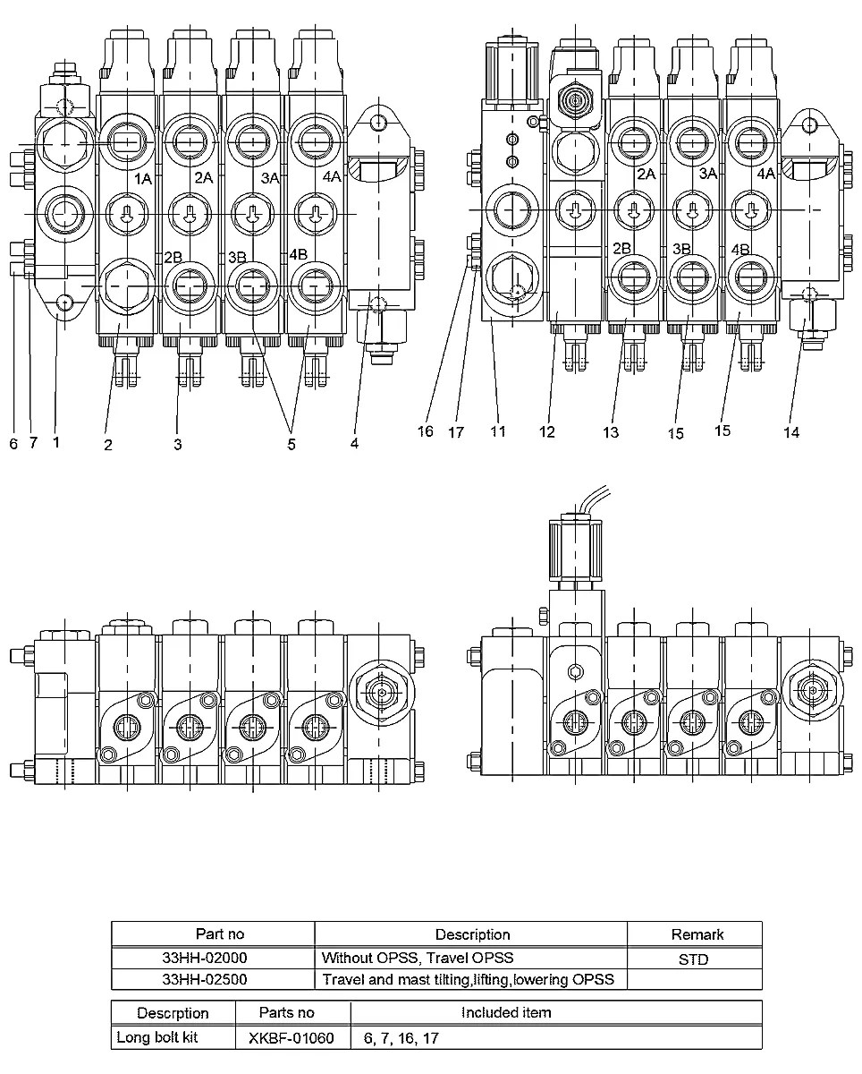 XKBF-01115 Empilhadeira Hyundai 15-18-20LC-7A
