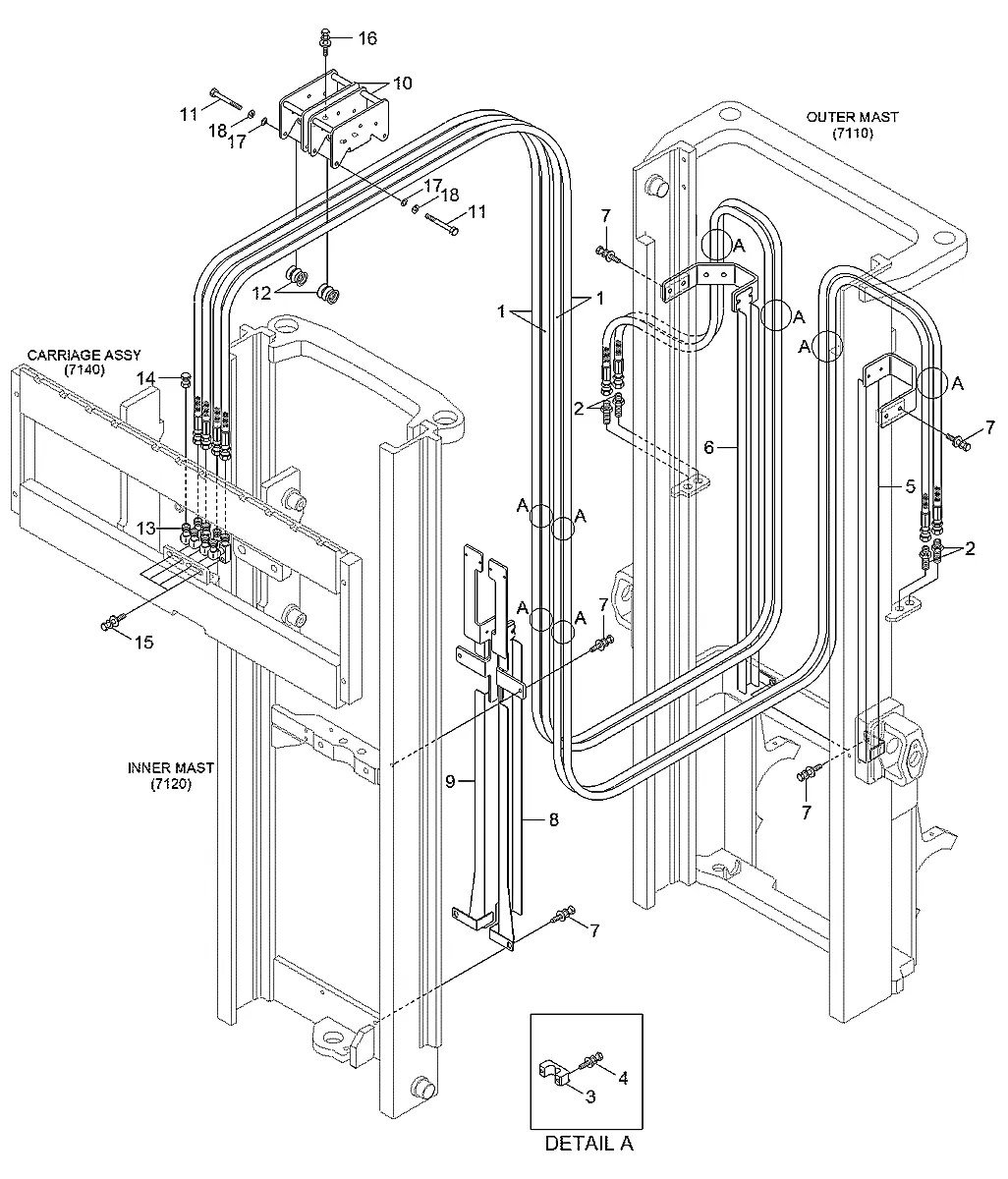 32FY-92800 Empilhadeira Hyundai 15-18-20D-9S