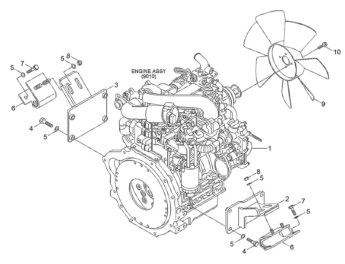 13HM-60131 Empilhadeira Hyundai 15-18-20D-9