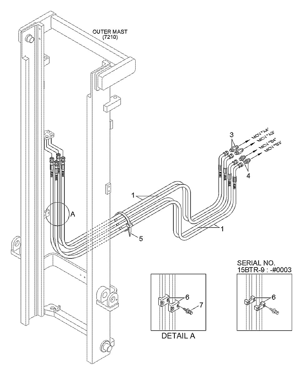 S035-065526 Empilhadeira Hyundai 15BTR-9