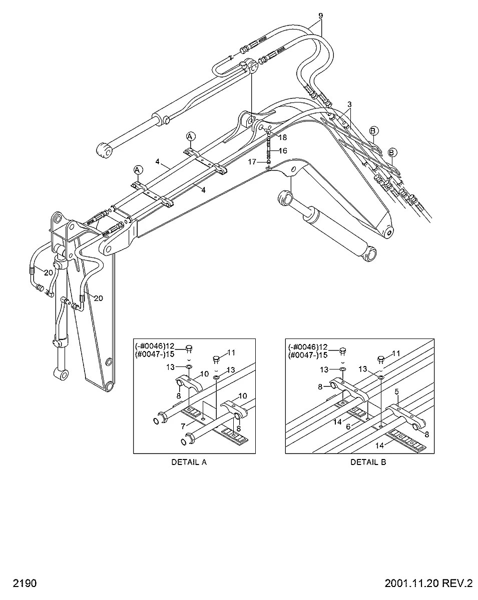 P600-086018 Escavadeira de rodas Hyundai R95W-3