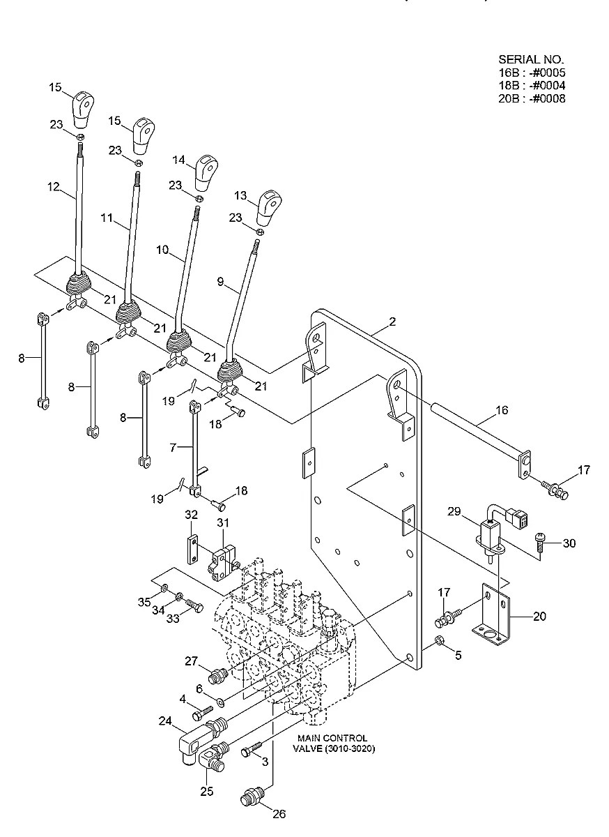 31FY-40570 Empilhadeira Hyundai 16B-7 