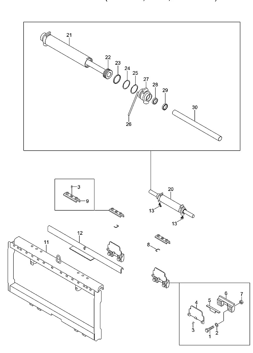101040477C Empilhadeira Hyundai 30LF-7
