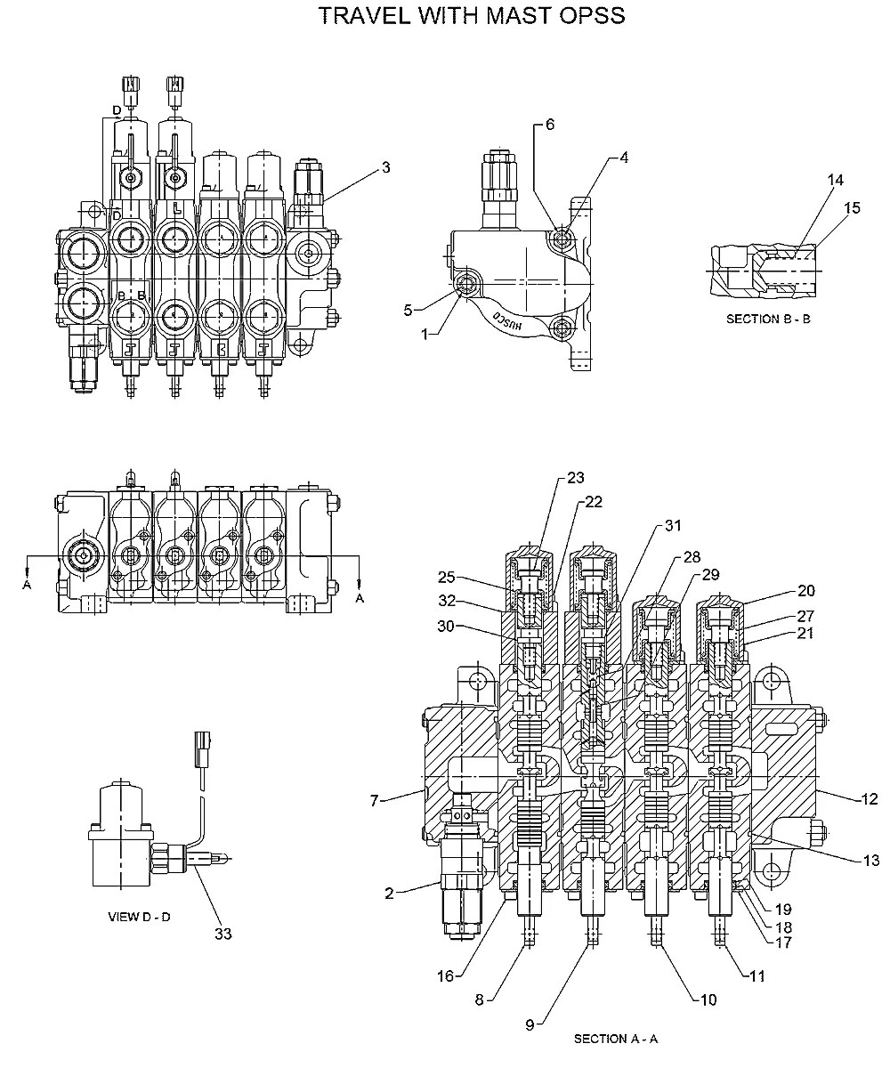 YUCE-00210 Empilhadeira Hyundai 45L-7A