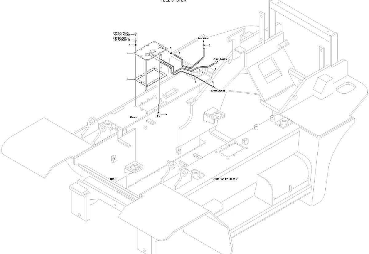 F14240030 Empilhadeira Hyundai HDF70A