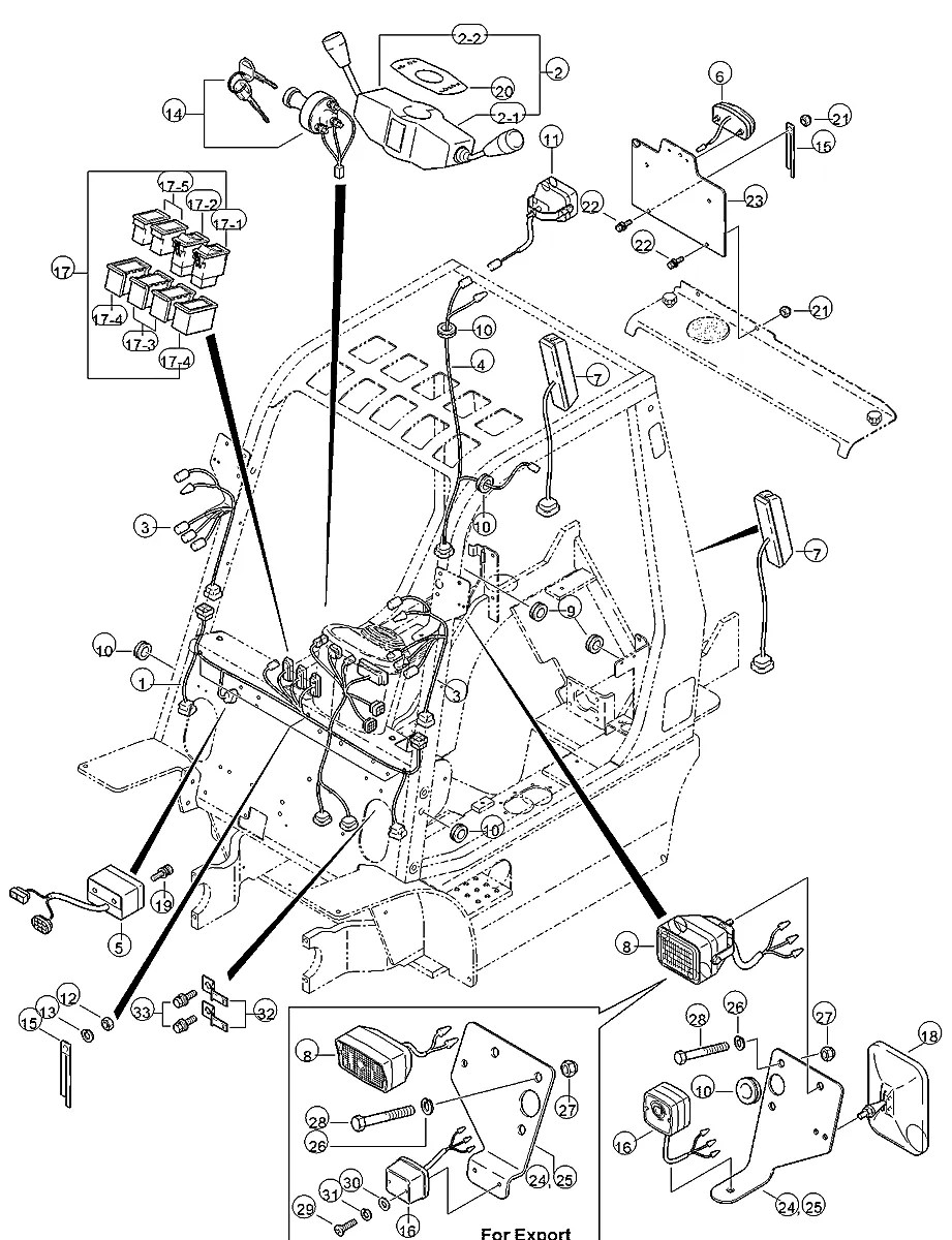 S661-250800 Empilhadeira Hyundai DX20-25-30