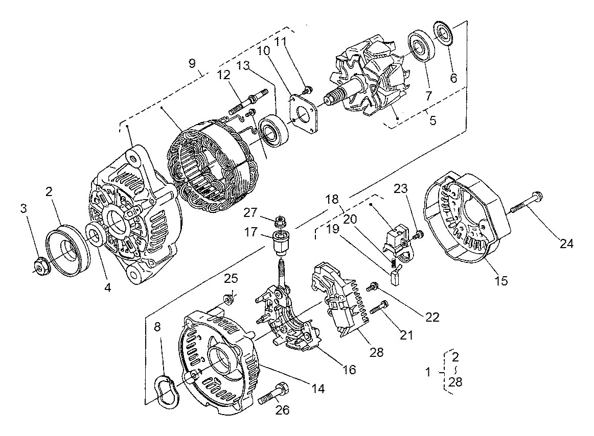 16652-64310 Empilhadeira Hyundai HDF18-5