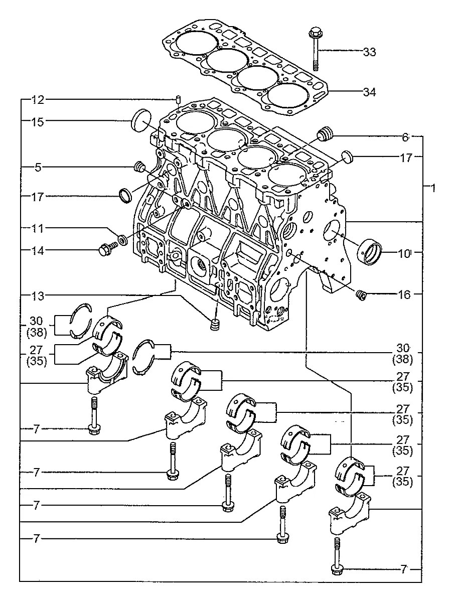 129900-01250 Empilhadeira Hyundai HDF25-5