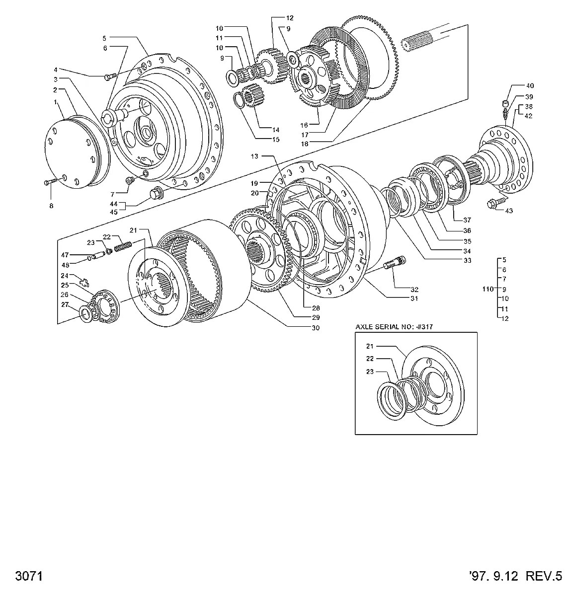 3154543 Pá-carregadeira Hyundai HL750