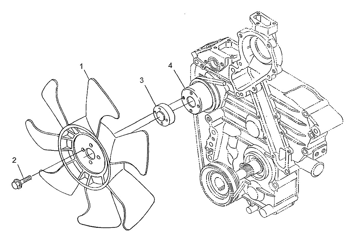15521-74152 Empilhadeira Hyundai HDF18-5