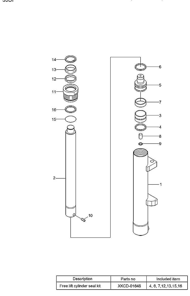 XKCD-02246 Empilhadeira Hyundai 35DF-7