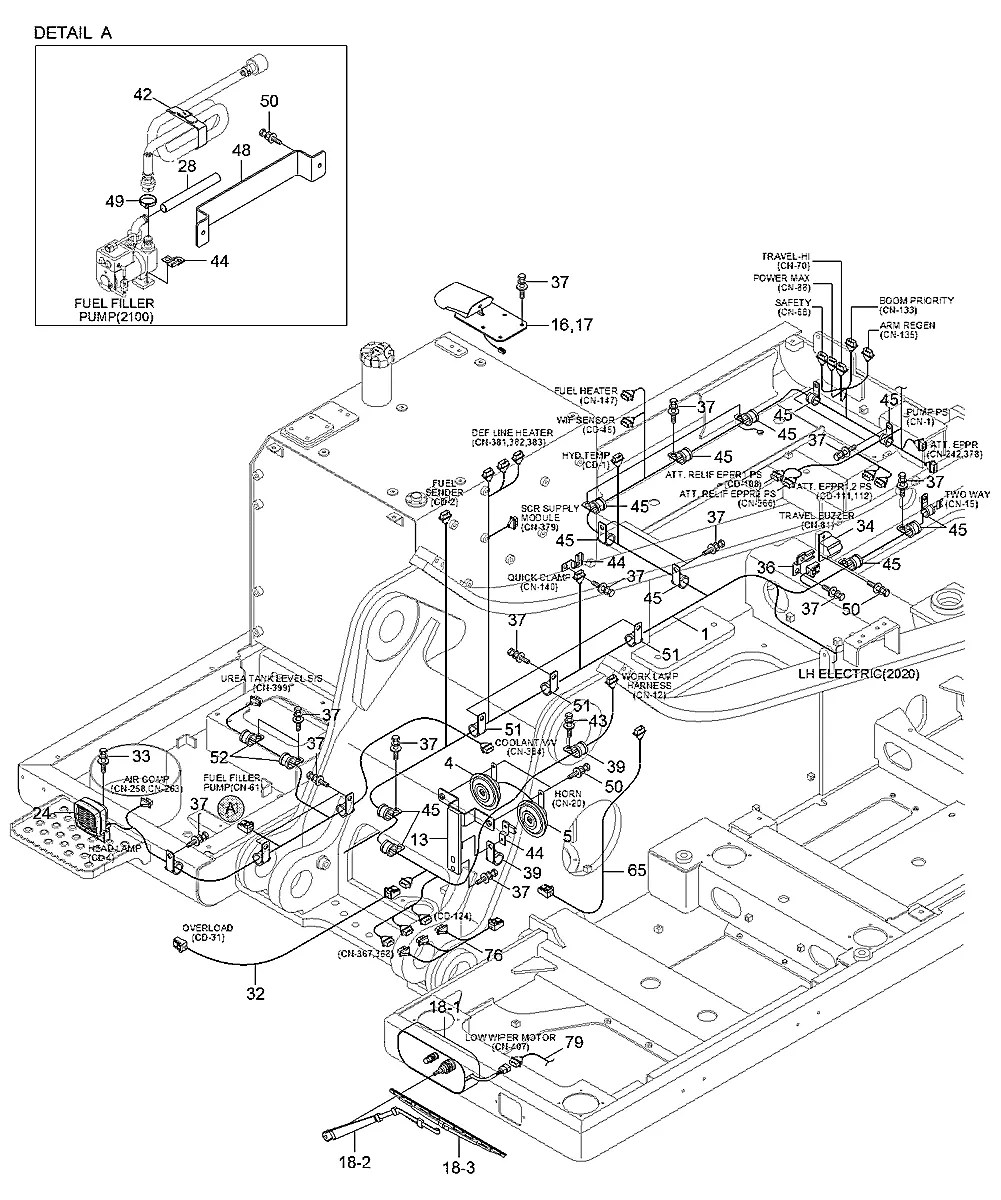 21K9-12202 Escavadeira de esteiras Hyundai HX330 L