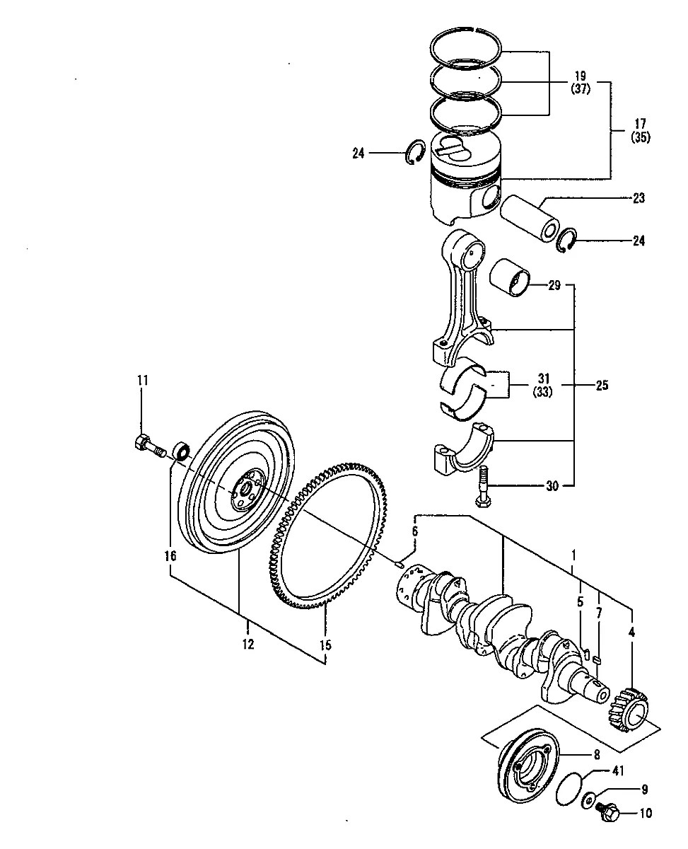 129900-23610 Empilhadeira Hyundai HDF25-5