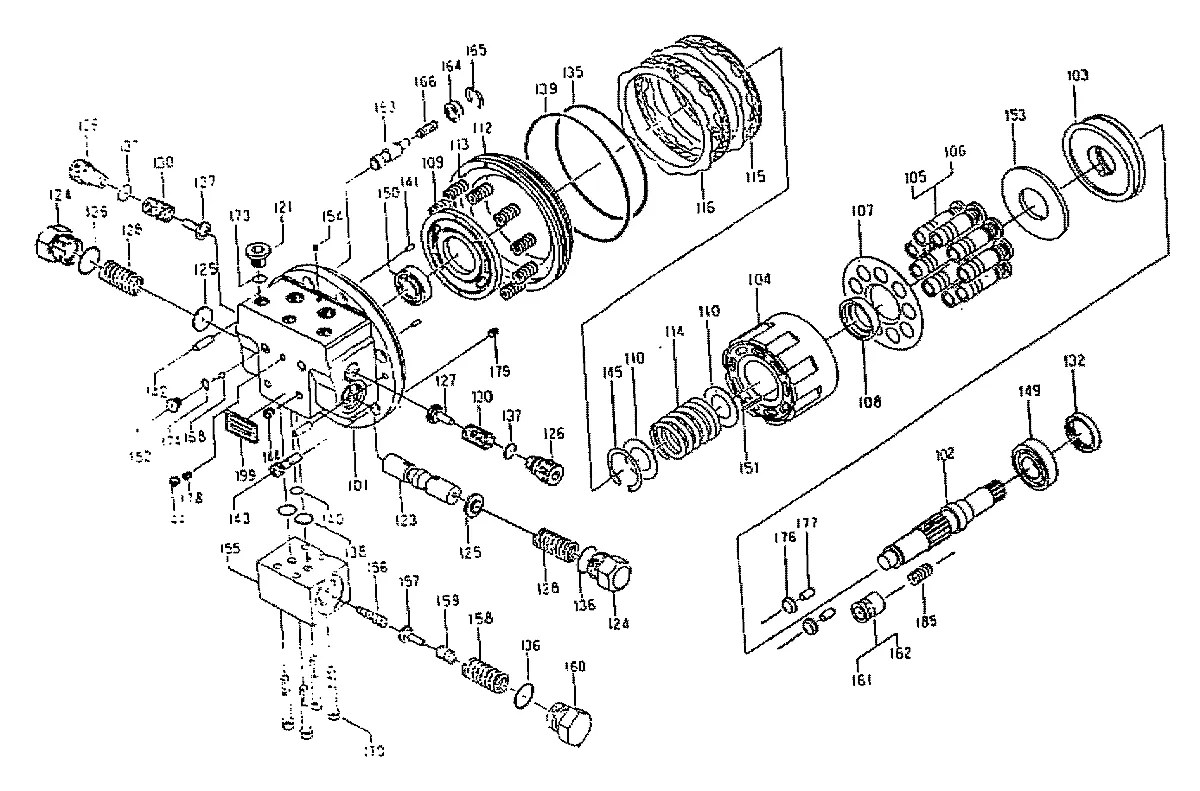 266B2039-00 Escavadeira de esteiras Hyundai R55-3