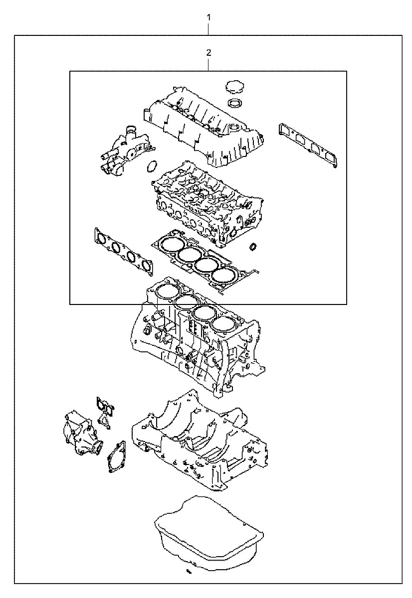 29010-2CB00 Empilhadeira Hyundai 30GC-7A