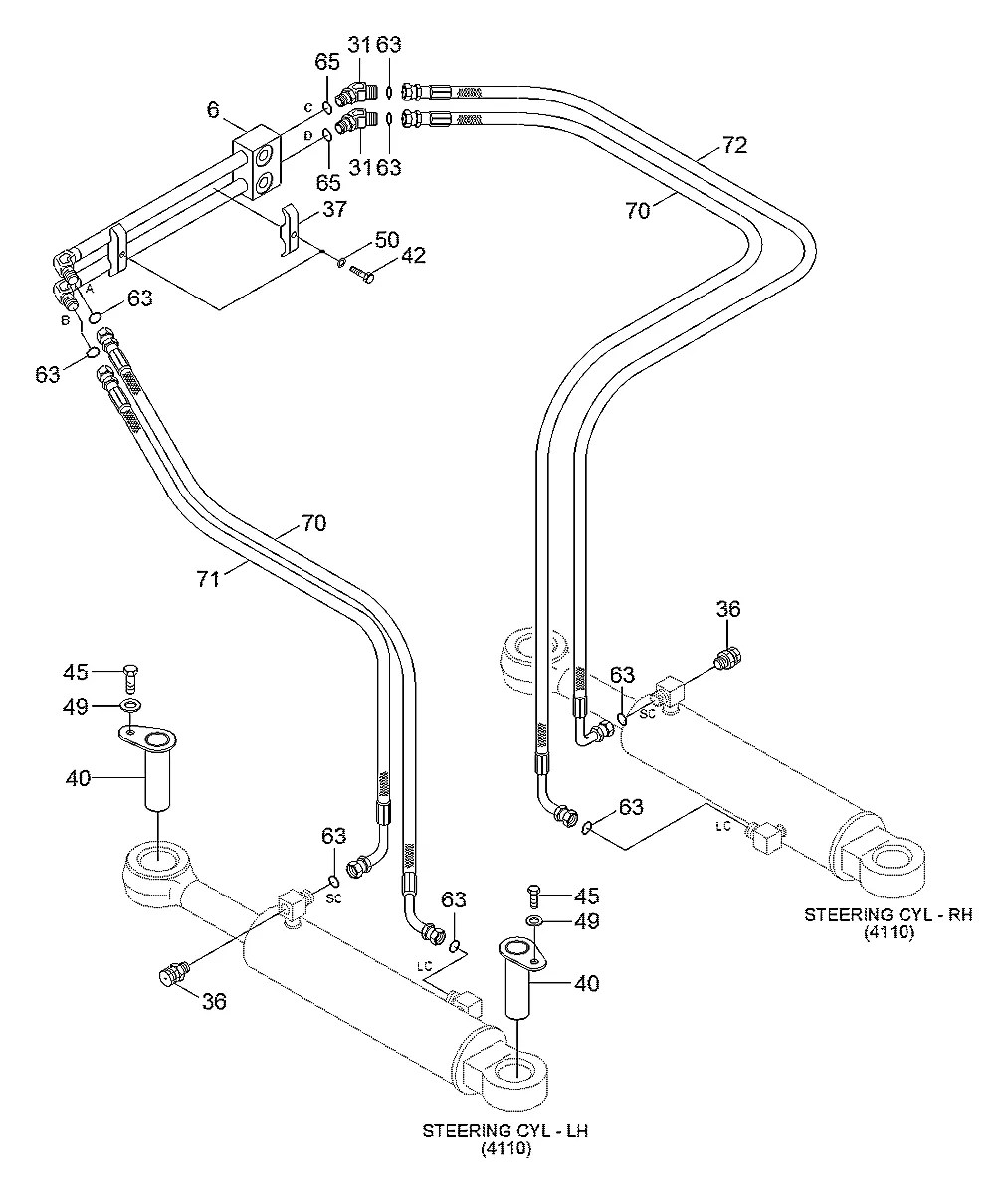 31Z1-30081 Pá-carregadeira Hyundai SL763G