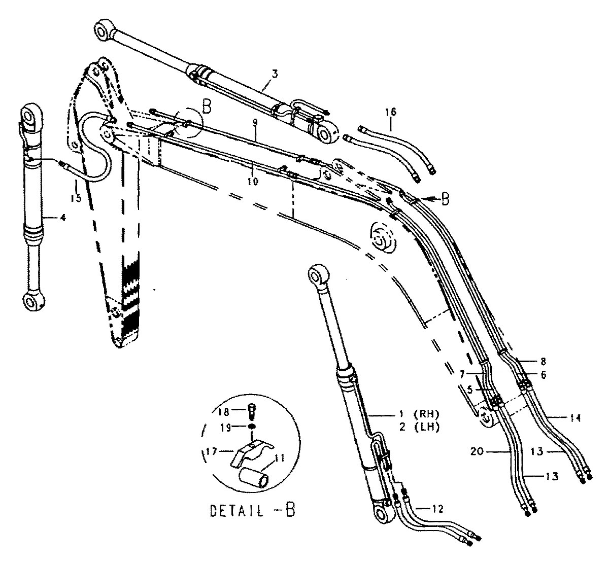 P601-086020 Escavadeira de rodas Hyundai R130W