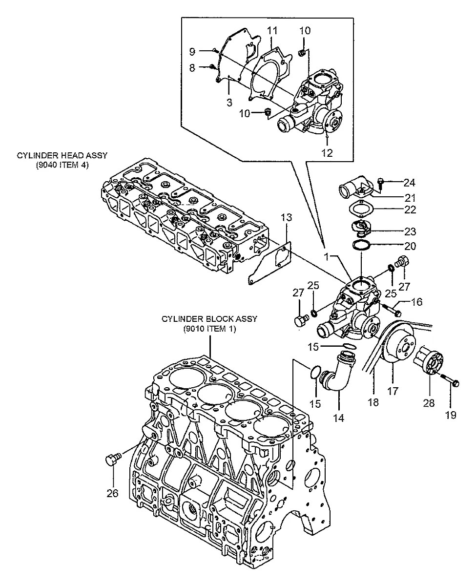 129900-42054 Empilhadeira Hyundai HDF25-5