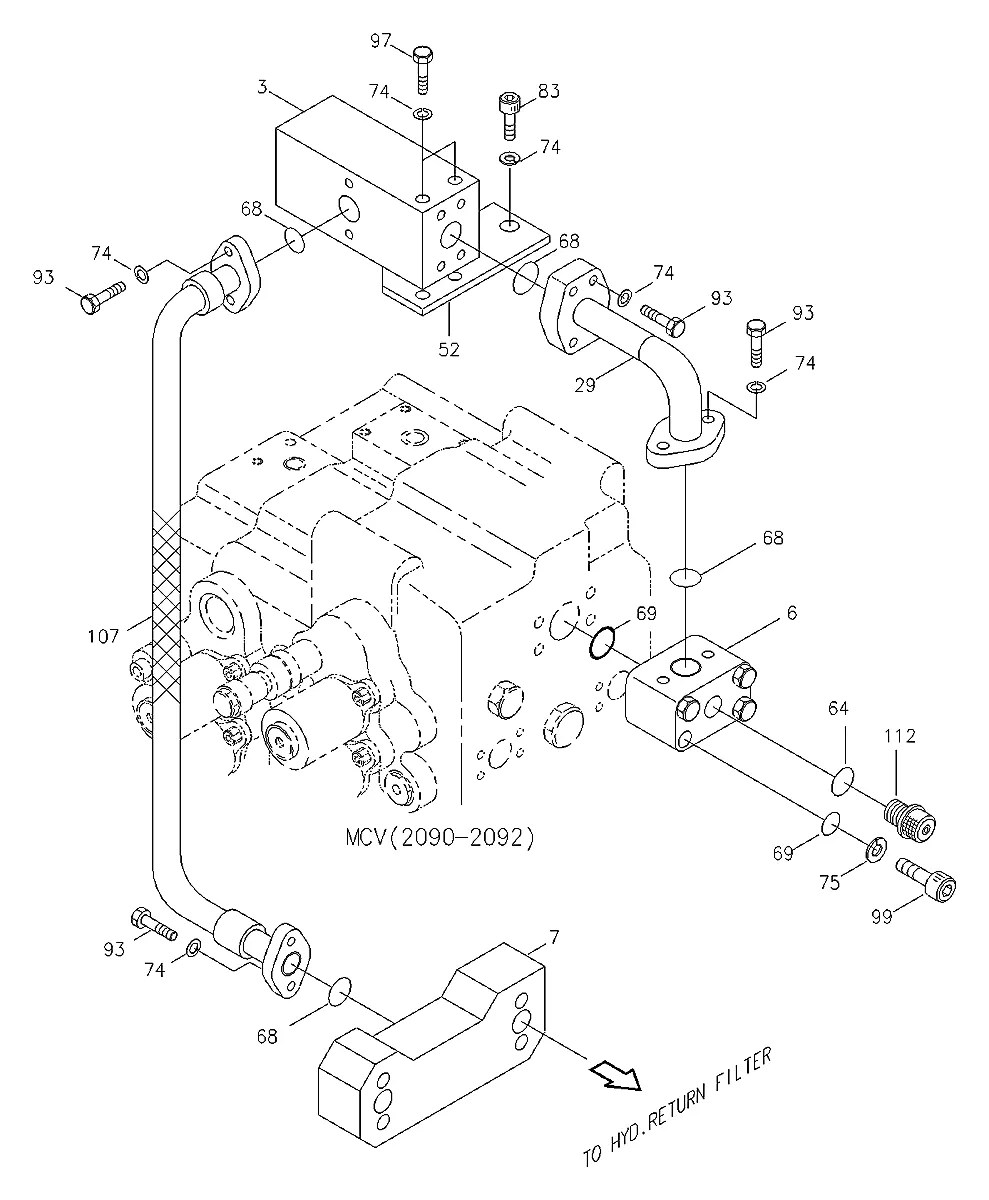 S017-121302 Escavadeira de esteiras Hyundai R450LC-3
