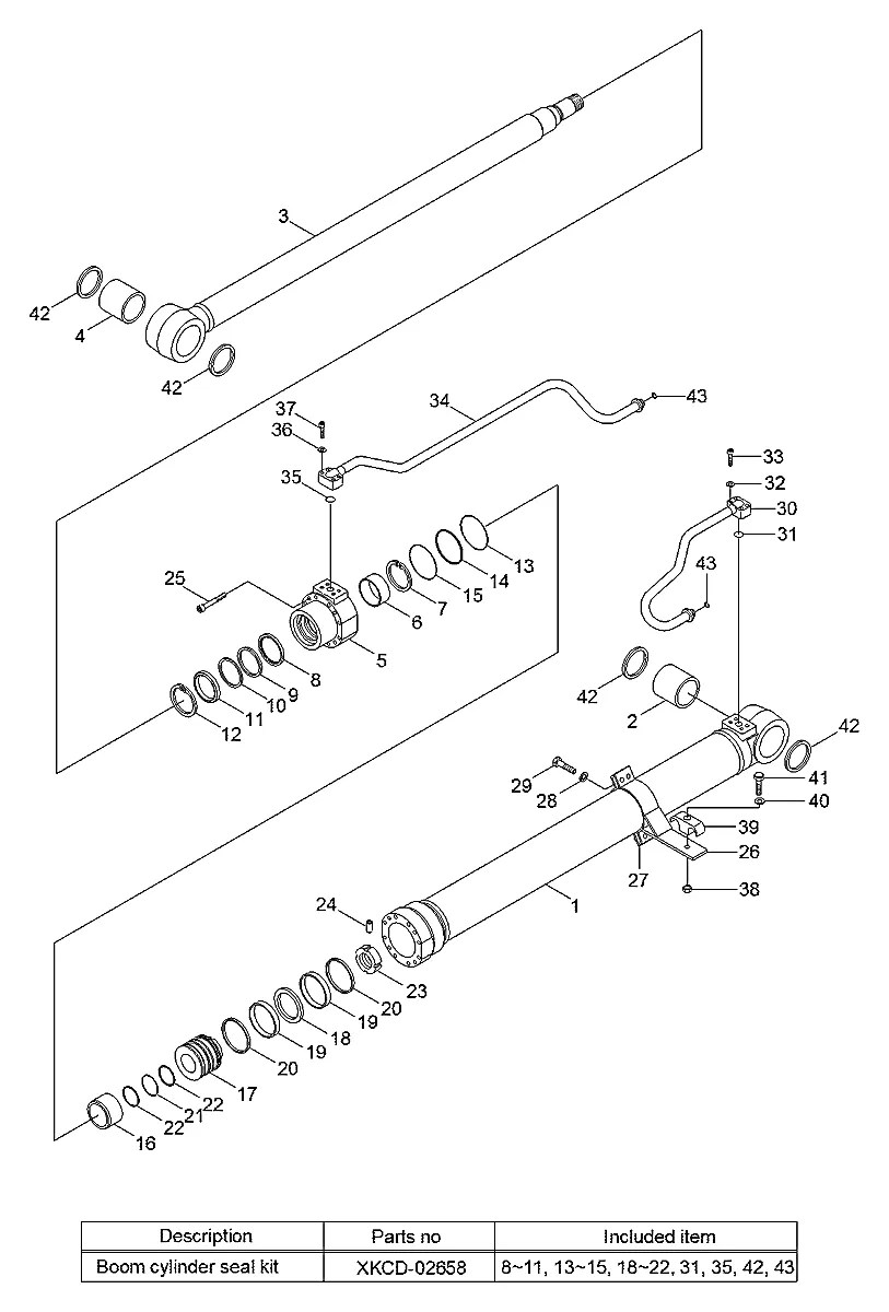 XKCD-02658 Escavadeira de esteiras Hyundai RD110-7